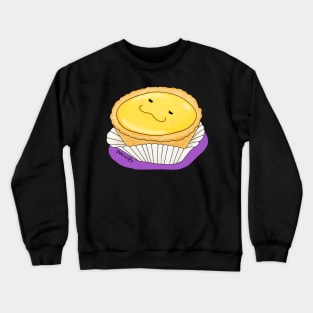 Delicious yellow egg tart Crewneck Sweatshirt